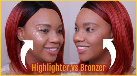 bronzer and highlighter difference